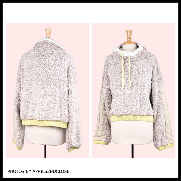 FREE PEOPLE BOHO COZY PULLOVER SWEATSHIRT TOP A2C - Picture 13 of 16